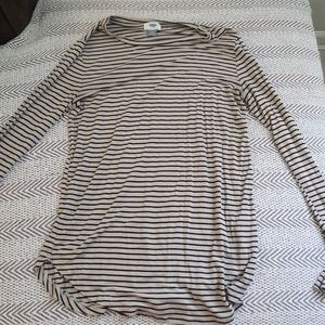 Long Sleeve Striped Shirt